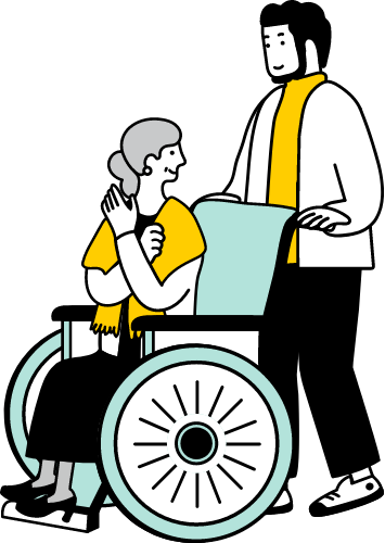 医院経営の中でのトラブルに備える保険のイメージイラスト