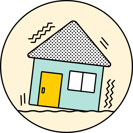 保険の特徴 ポイントイラスト