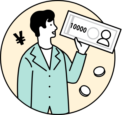 保険の特徴 ポイントイラスト