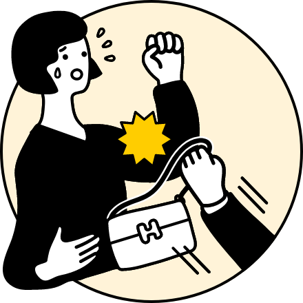 保険の特徴 ポイントイラスト